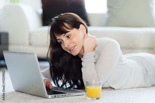 Obraz na plátně Concept lifestyle web
