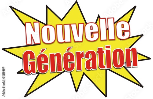 étiquette nouvelle génération