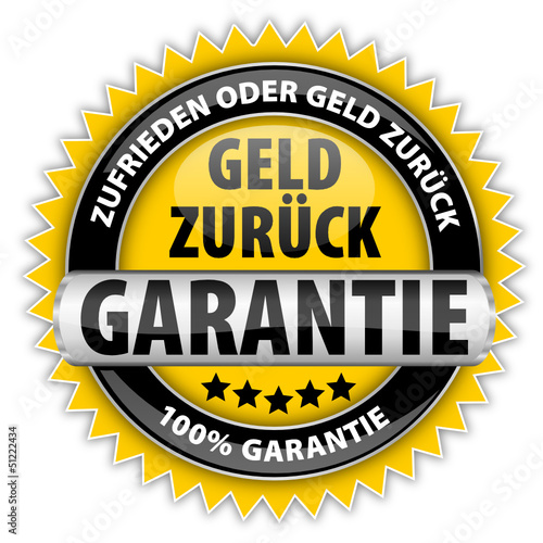 Geld zurück Garantie - 100% Garantie