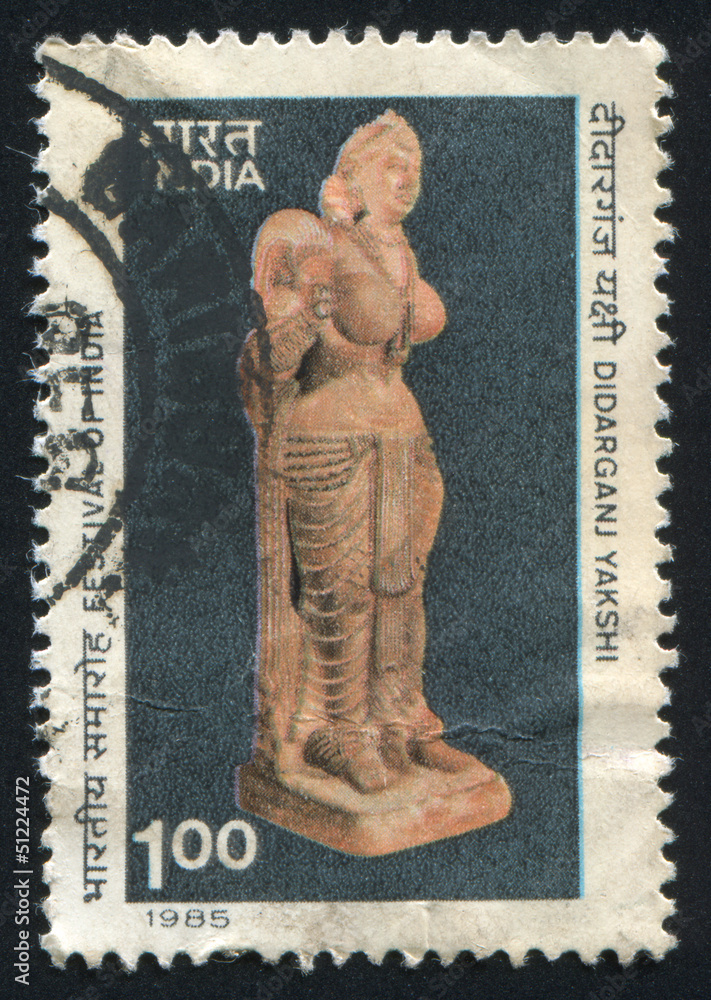 Statue of Didarganj Yakshi Stock Photo Adobe Stock