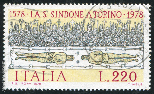 Holy shroud of Turin by Giovanni Testa