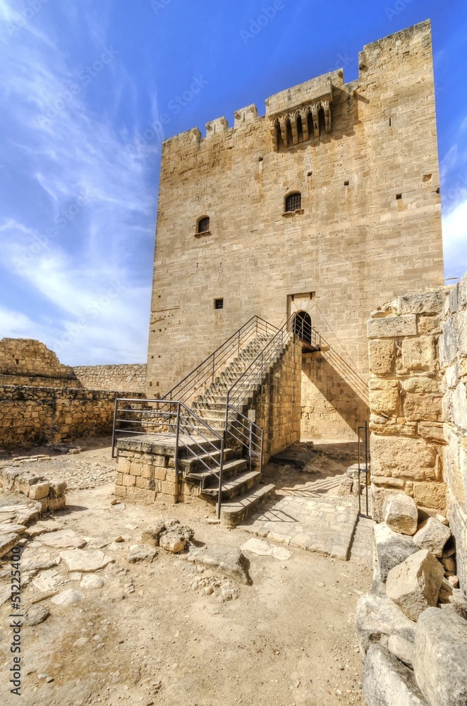 Medieval castle of Kolossi, Limassol, Cyprus