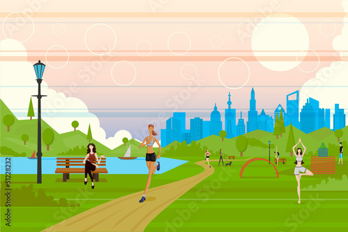 Jogging Lady