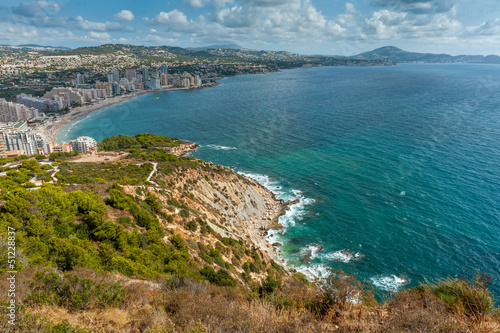 Mediterranean coast, high view © FrankBoston