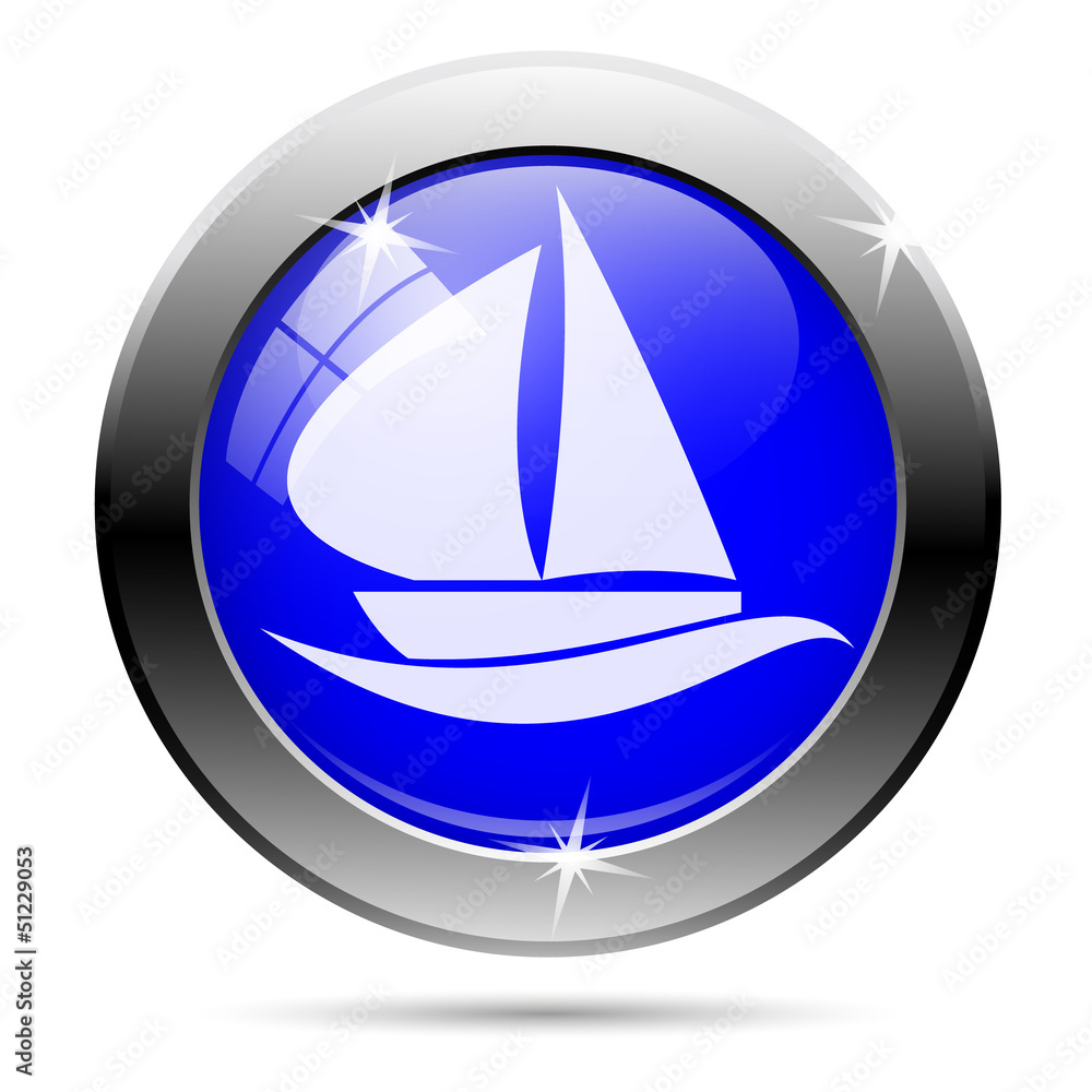 Sailing boat icon Sailing boat icon