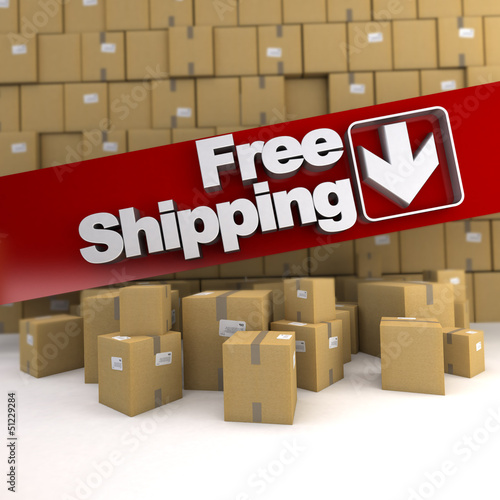 Free shipping, box wall