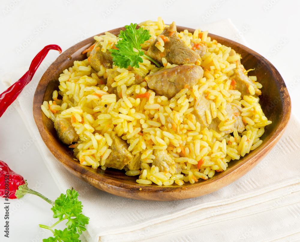 rice with vegetables rice with vegetables