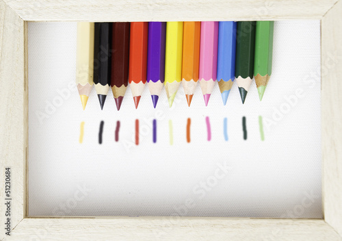 Foto Colored pens set