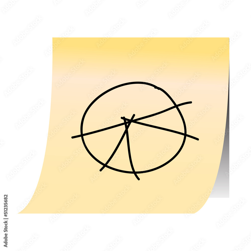 hand drawing cartoon on paper note stickers hand drawing cartoon on paper note stickers