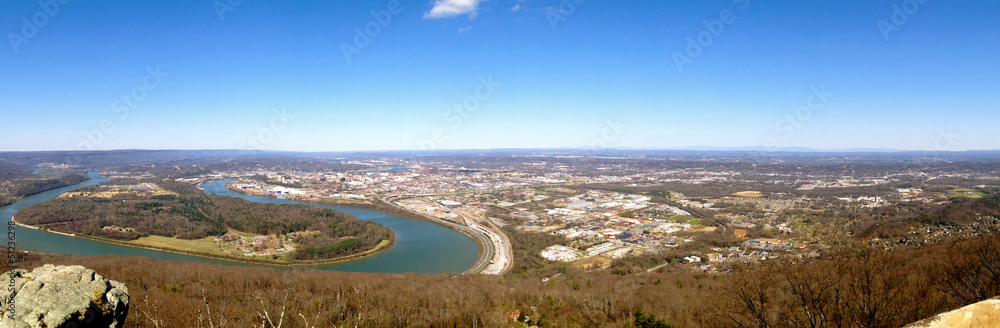 Panoramic View of Chattanooga