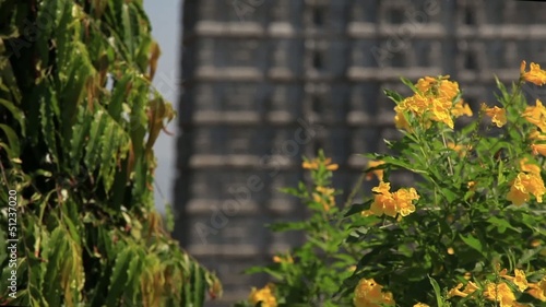 India. Gopuram in Murdeshvar photo