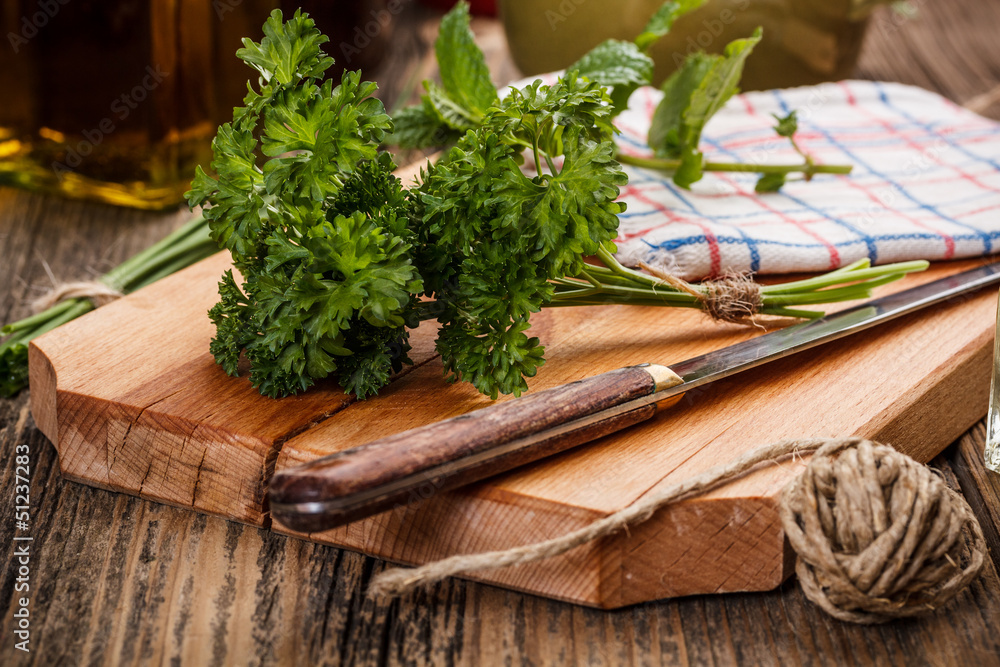 Fresh parsley