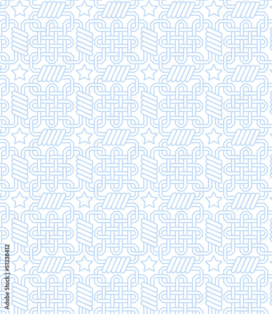 Obraz premium blue weaving