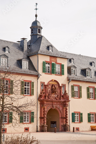 Bad Homburger Schloss mit Obertor und Architrav photo