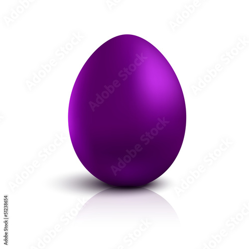 Purple Easeter Egg