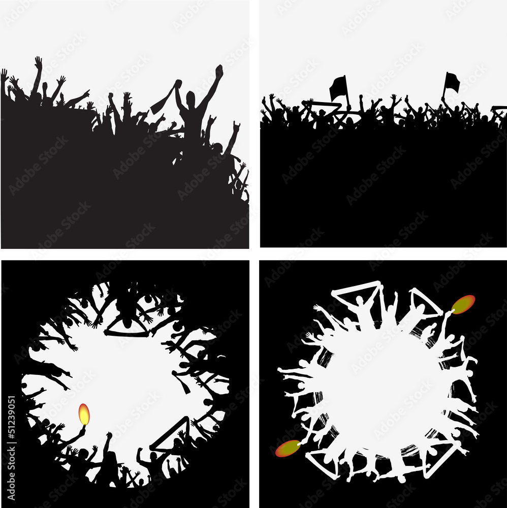 football fans crowd football fans crowd