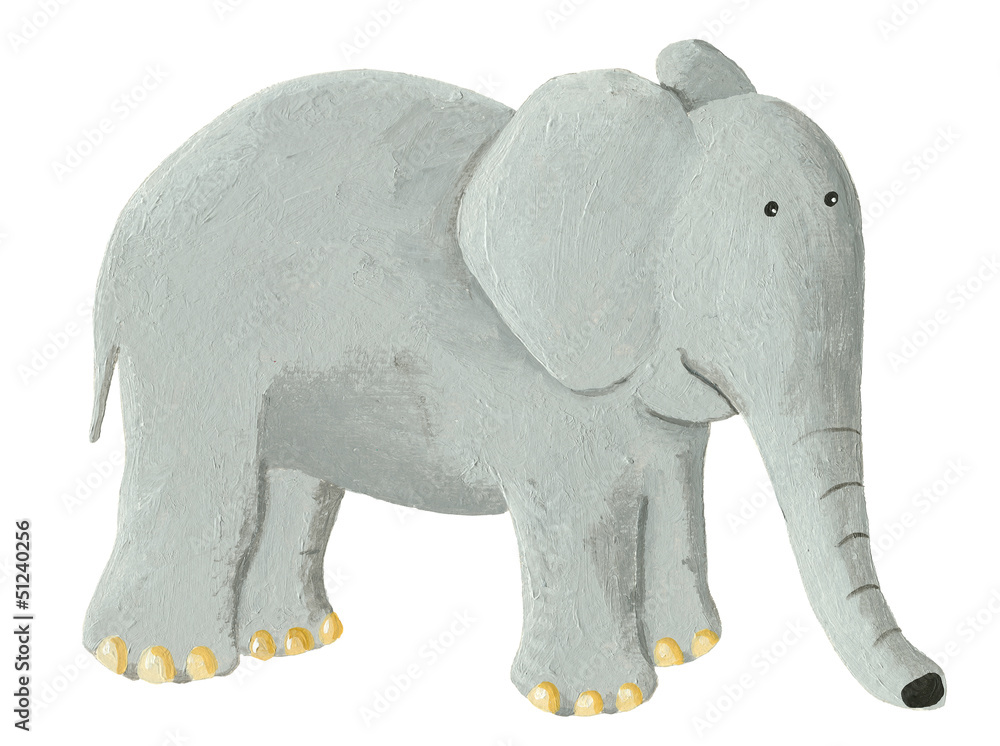 Fototapeta premium Cute elephant