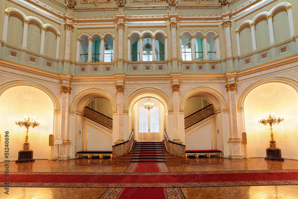 Grand Kremlin Palace,  Small Georgievsky hall