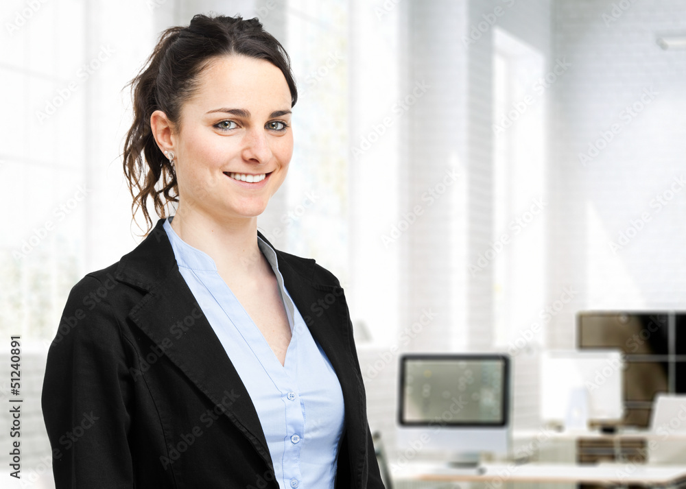Smiling businesswoman Smiling businesswoman