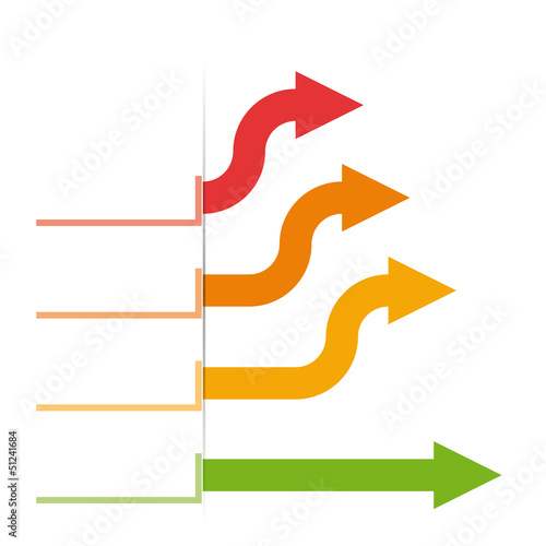 Vector arrows background