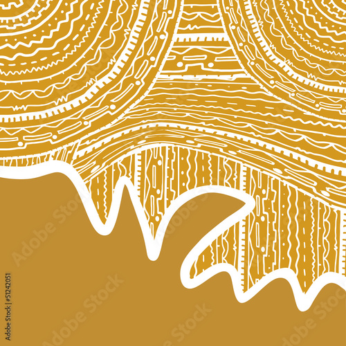 Brown cover