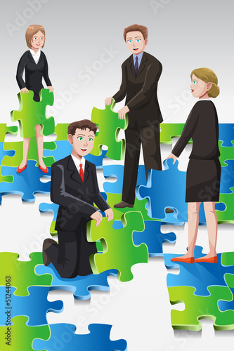 Business teamwork