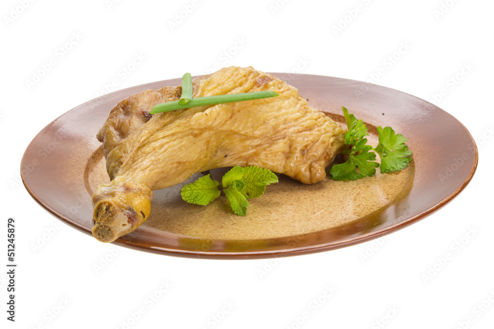 Smoked chicken leg Smoked chicken leg