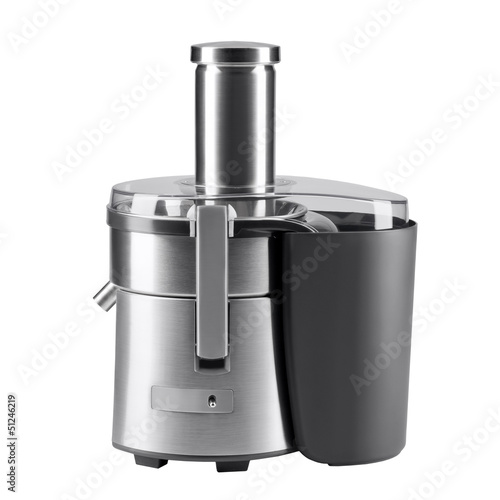 Photography juicer on a white background