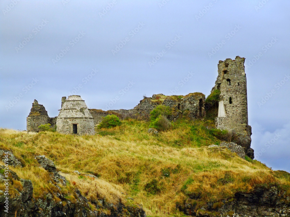 Ruins of Dunure Castle, Ayrshire