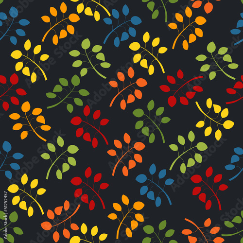 seamless leaves