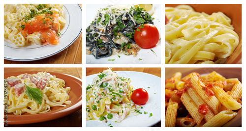  different italian pasta.