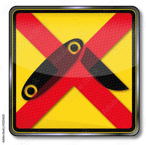Schild 849