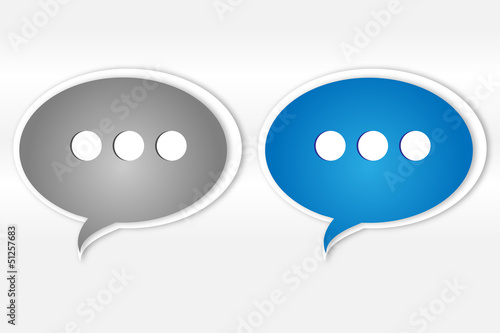 Speech bubbles