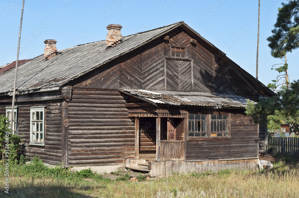 Old wooden hut Old wooden hut