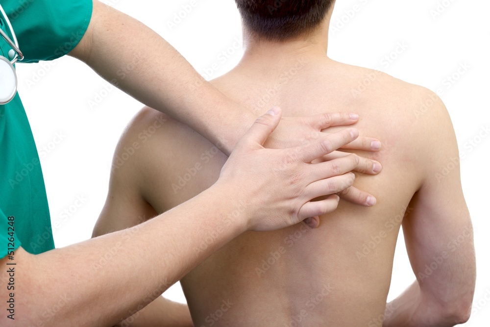 Obraz premium Lung examination