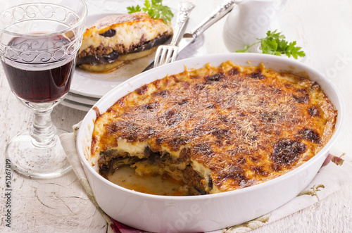 moussaka photo