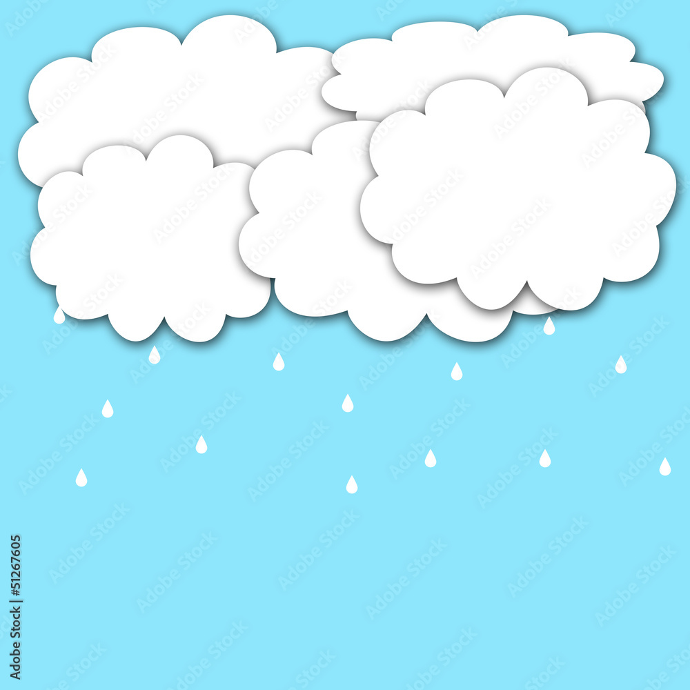 Nubes y llúvia. Nubes y llúvia.