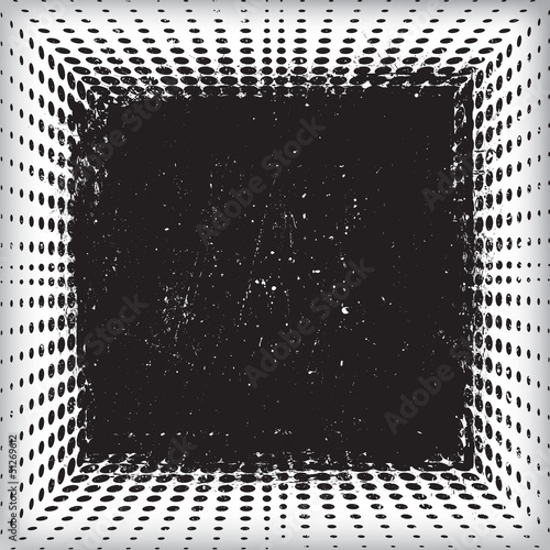 Grunge halftones background