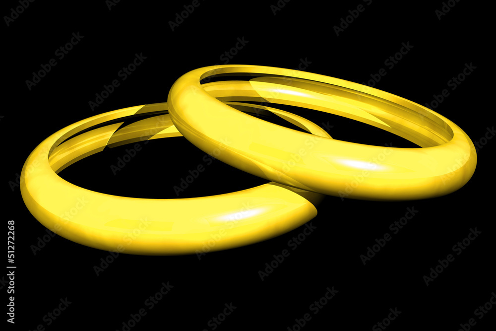 Couple rings (3D) Couple rings (3D)