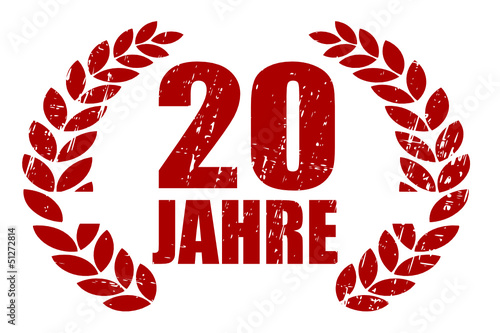 stempel, 20 JAHRE