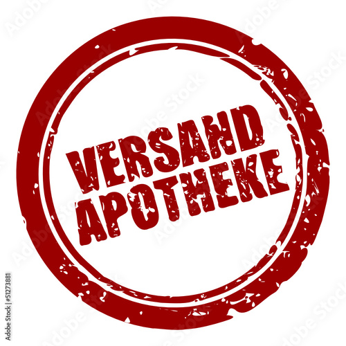 stempel rund versandapotheke I