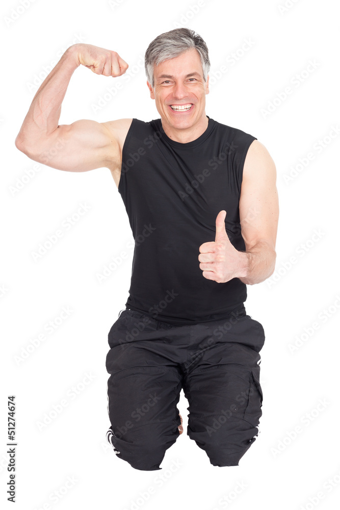 sportlicher mann sportlicher mann