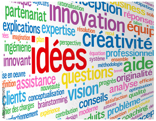 Nuage de Tags "IDEES" (idées solutions créativité innovation)