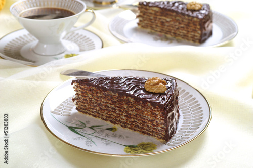 Obraz na płótnie Pischinger waffles - delicious cake