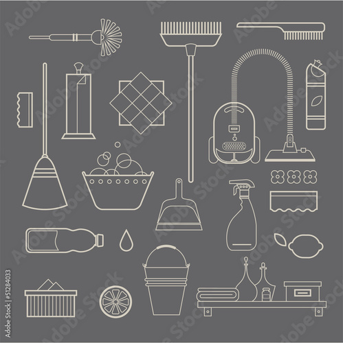 Cleaning icons