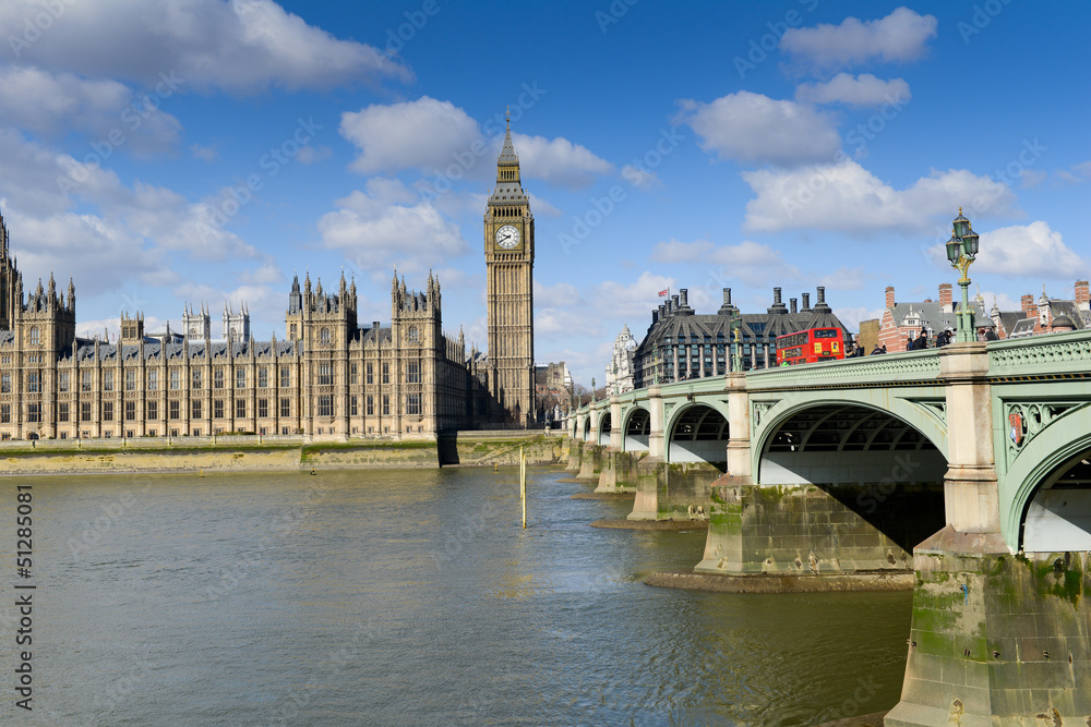 Fototapeta premium Palais de Westminster à Londres