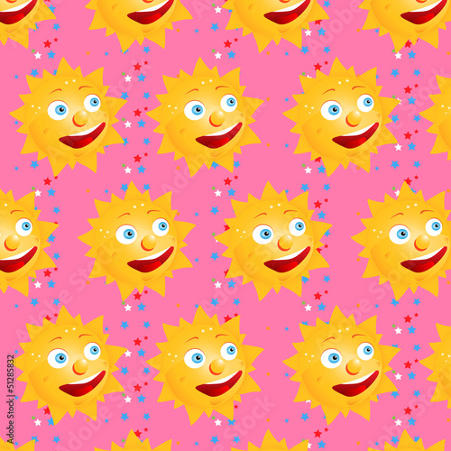 Geschenkpapier Stoffmuster Sunny Mädchen