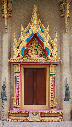 The Windows of Buddha Hall