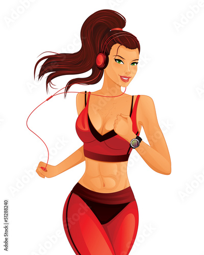 Female runner