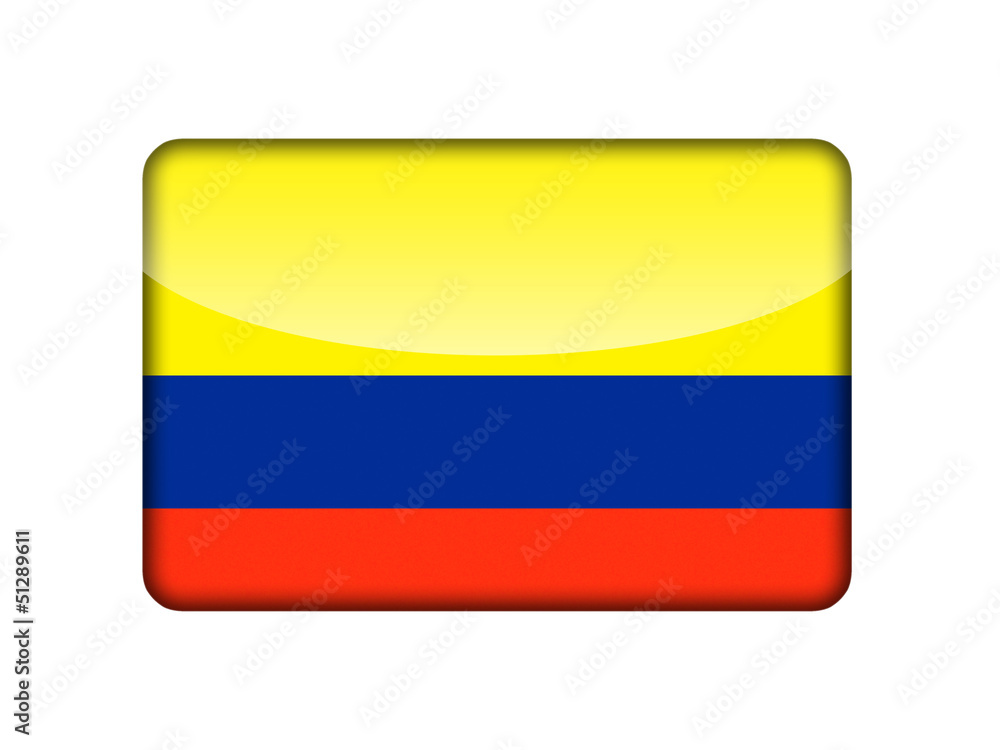 Fototapeta premium The Colombian flag